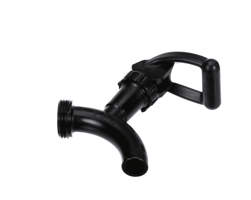 Cambro 46043 Faucet, Plastic, Black