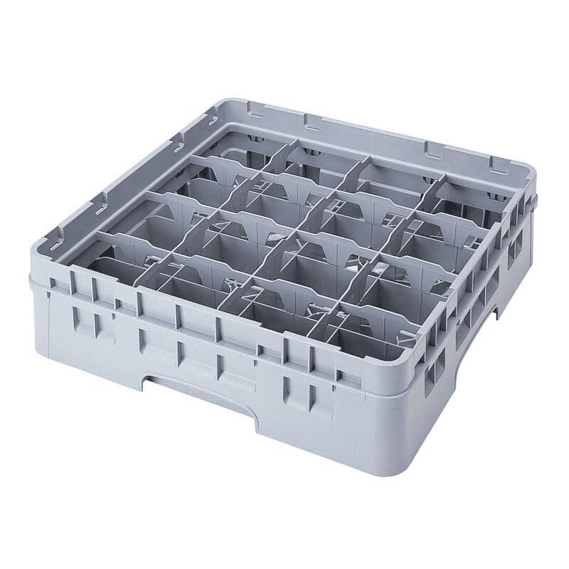 Cambro 16C414151 16 Compartment 4 1/4 In Camrack Glass Rack