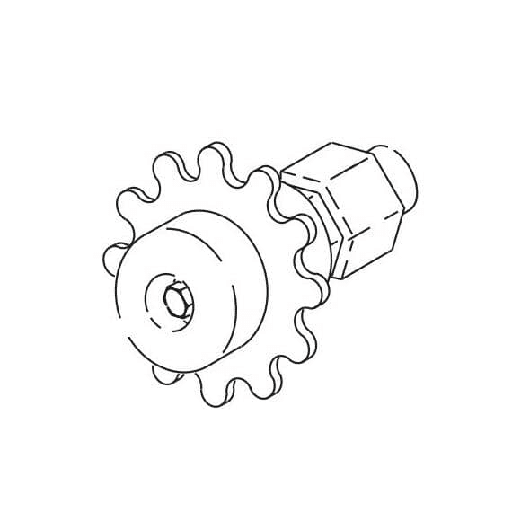[00-183546] HOBART 00-183546 STUD, IDLER, UNDER