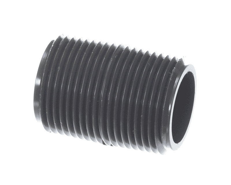 Cambro 47832 Nipple, Threaded, PVC