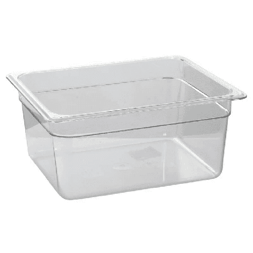 [CAM26CW135] Cambro 1/2 Size 6 in Clear Camwear Food Pan 26CW135