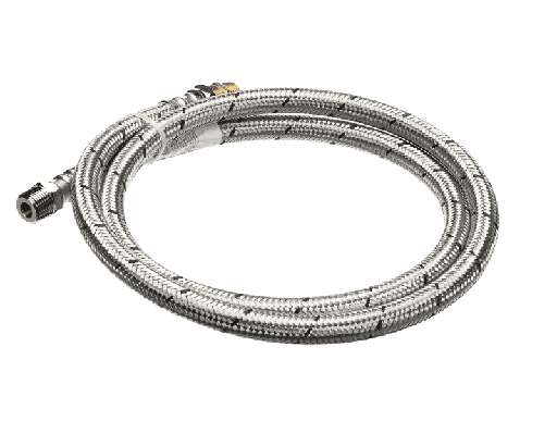 [00-918390-00008] HOBART 00-918390-00008 Water Hose, 1/2 x 66 Long, Braided, Stainless Steel, Dishwasher