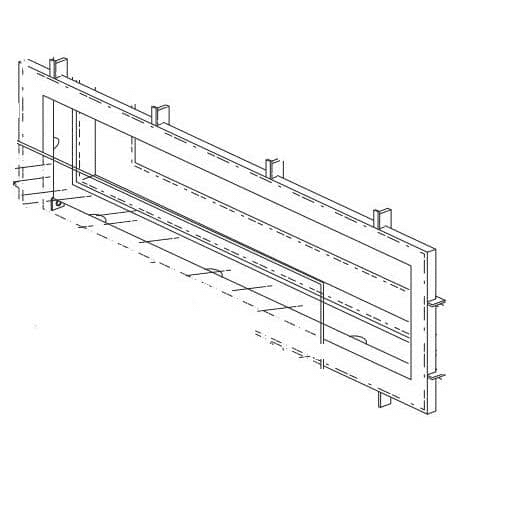 HOBART 00-360835-00141 FRAME,WINDOW