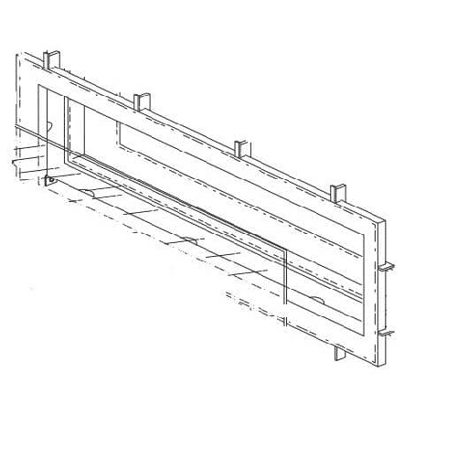 [00-360835-00141] HOBART 00-360835-00141 FRAME,WINDOW