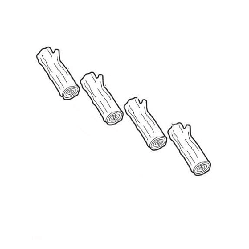 [00-877700-00001] HOBART 00-877700-00001 LOG, CERAMIC - SINGLE