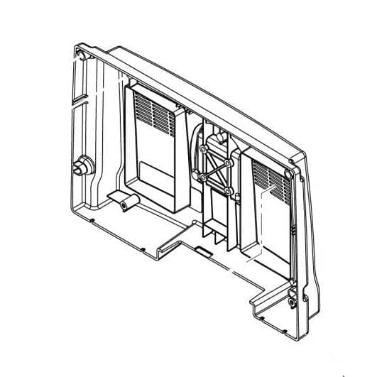 HOBART 00-447807 HOUSING ASSEMBLY., REAR CONSOLE