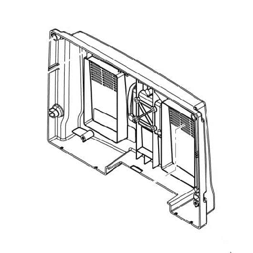 [00-447807] HOBART 00-447807 HOUSING ASSEMBLY., REAR CONSOLE