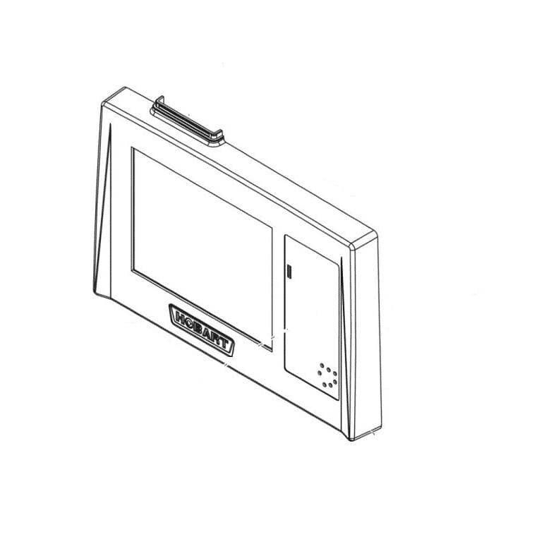 HOBART 00-446630 HOUSING,ASSEMBLY FRONT CONSOLE