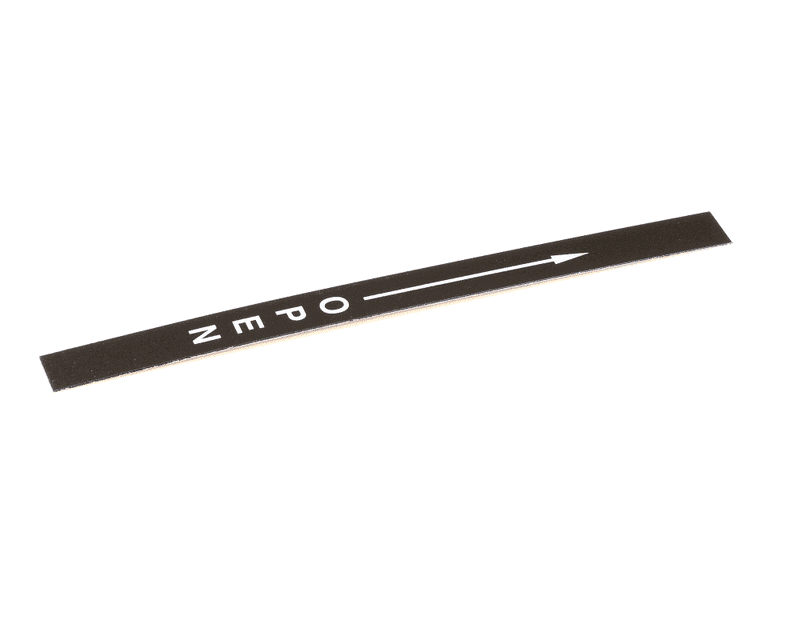 HOBART 00-850193 DECAL,DOOR HANDLE
