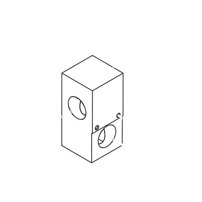 HOBART 00-891358 BLOCK, DRAIN