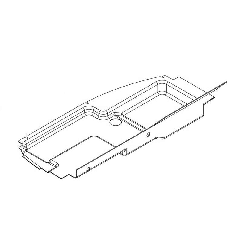 HOBART 00-915344-00002 BOTTOM, COVER, MANUEL