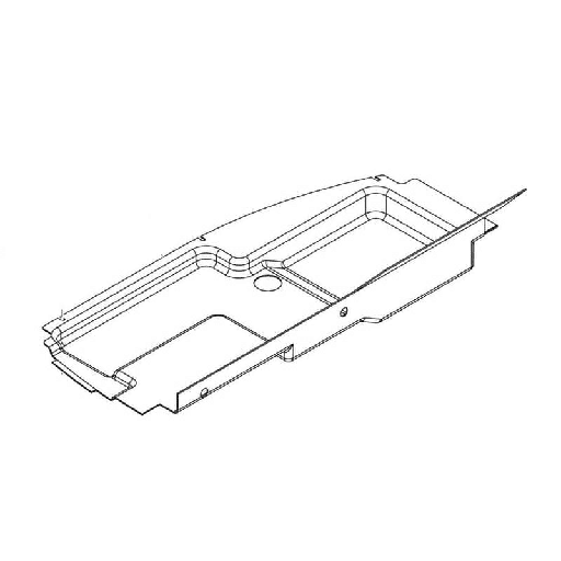 [00-915344-00002] HOBART 00-915344-00002 BOTTOM, COVER, MANUEL