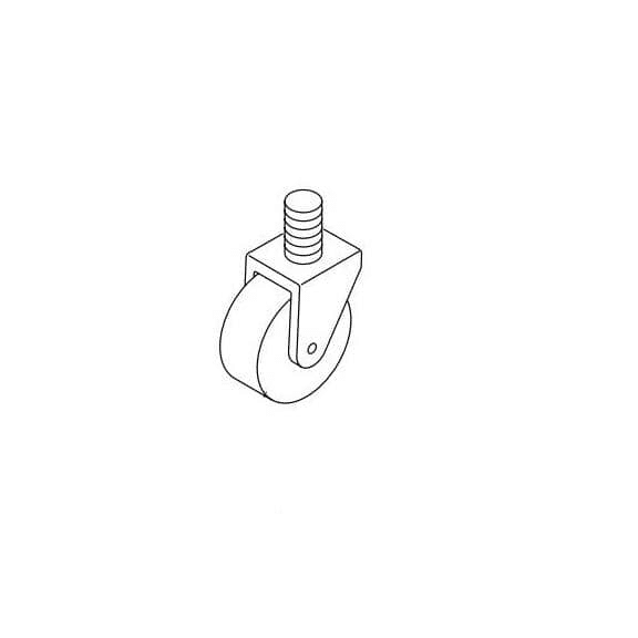 HOBART 00-430415-00002 CASTER 5 W/O BRAKE