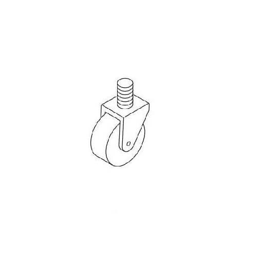 [00-430415-00002] HOBART 00-430415-00002 CASTER 5 W/O BRAKE