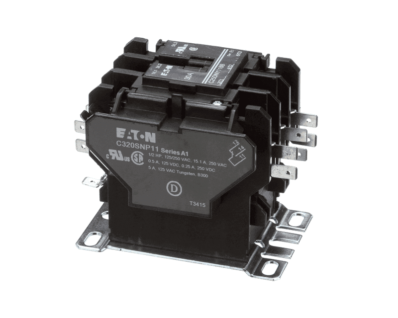 HOBART 00-087713-101-1 Contactor With Auxillary Switch, 30A, 3 Pole