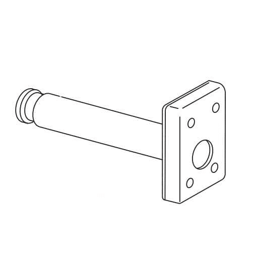 HOBART 00-122199 TUBE PLATE ASSEMBLY