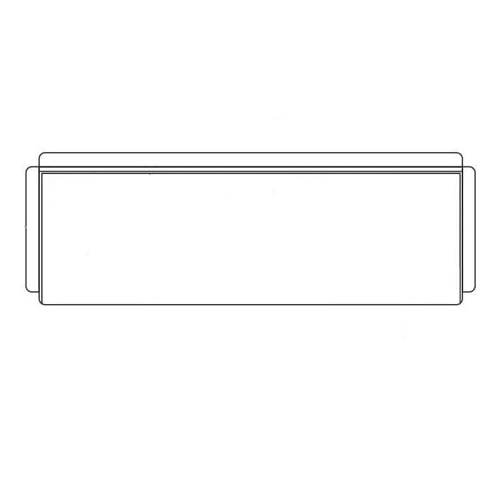 HOBART 00-813620 TRIM,CONTROL PANEL SR24C