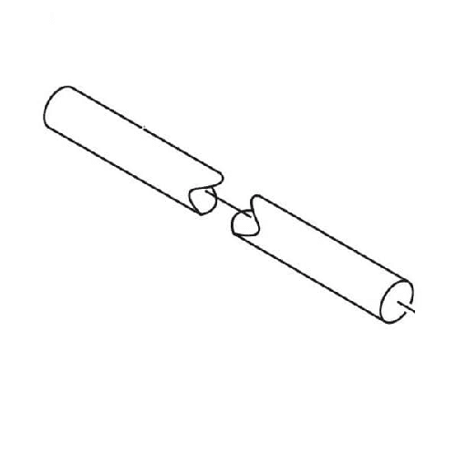 [00-425480-00001] HOBART 00-425480-00001 SHAFT,IDLE SIDE SST 18
