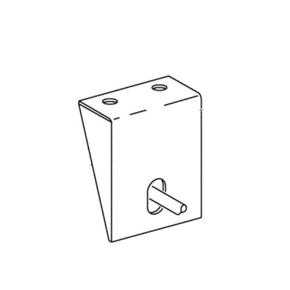 HOBART 00-475411 BRACKET,LEVER,BASKET DRAIN