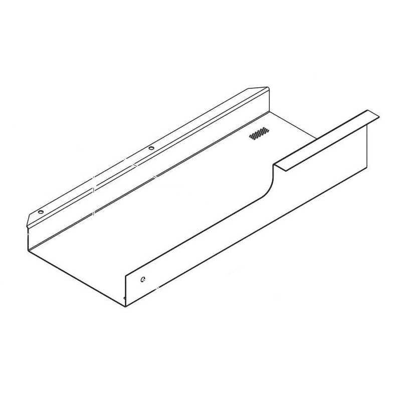 HOBART 00-479431-00001 COVER,BOTTOM SCREEN