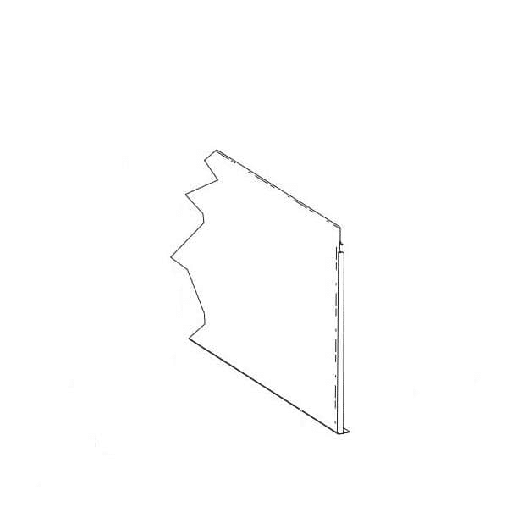 [00-476170-00002] HOBART 00-476170-00002 PANEL,WLDT,48 TRIM,LOAD,FRONT