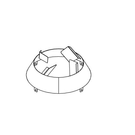 Hobart 00-950397-00002 ADAPTER, VENTING FAN, LARGE