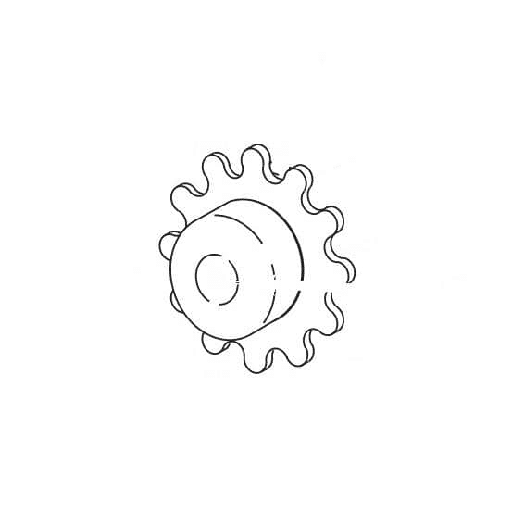 [00-184601] HOBART 00-184601 SPROCKET, ASSEMBLY., 15T