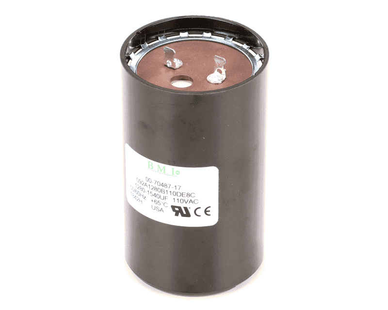 HOBART 00-070487-00017 Capacitor, 110V, 50/60HZ, 1280-1540uF