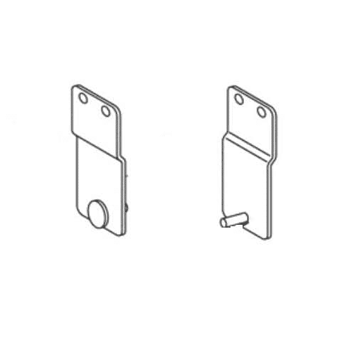 [00-935875] HOBART 00-935875 BRACKET,WLDMNT,PAN,FINAL RINSE