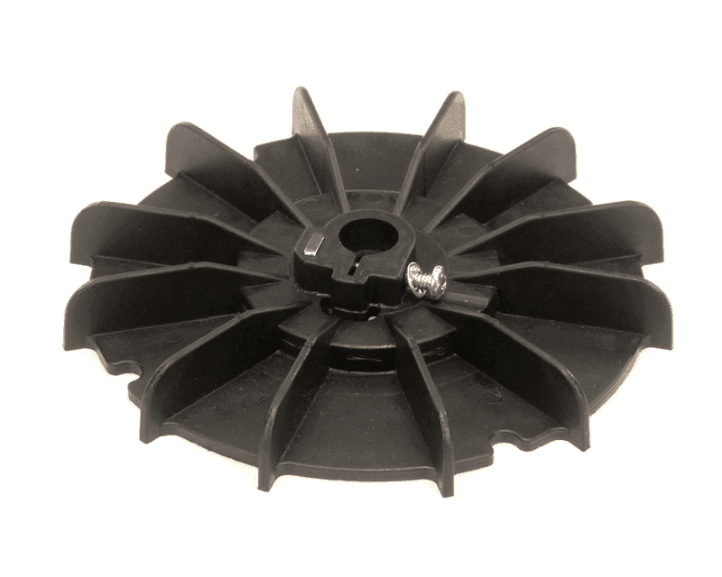 HOBART 00-476738-00019 Fan with Retainer and Screw, Bluffton Motor
