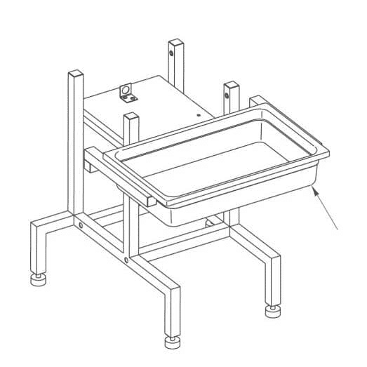 HOBART 00-914790 CONTAINER, PLASTIC