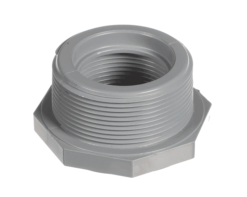 Hobart FP-092-21 Reducer Bushing, Hex, 2" to 1-1/2", Plastic