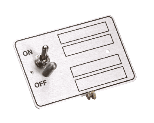 [00-291821] HOBART 00-291821 Toggle Switch with Plate, On/Off
