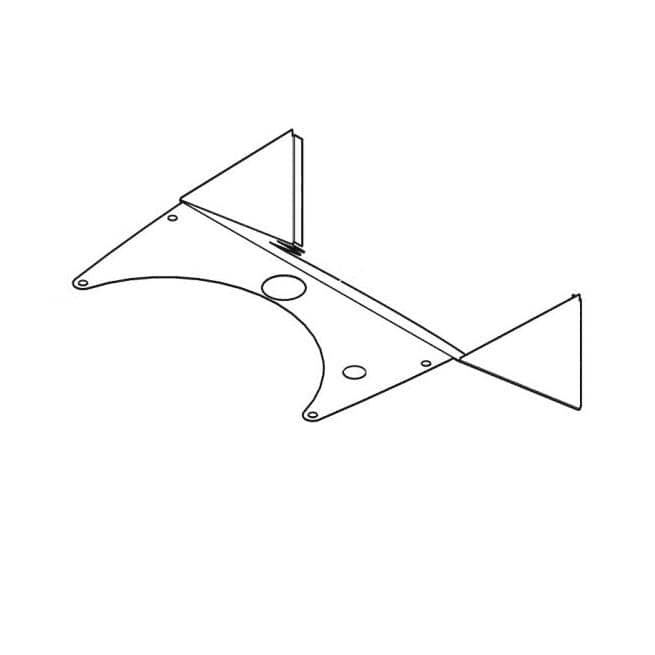 HOBART 00-916378 COVER,UPPER APRON