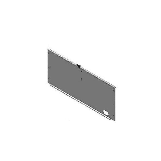 [00-498791-00072] HOBART 00-498791-00072 72 GRIDDLE BACK PANEL