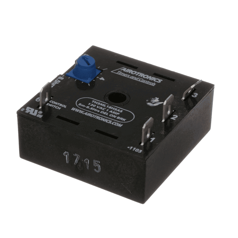 HOBART 00-087714-056-1 Relay, Time Delay, 120 Volt, 1 Amp, 5 Mimutes to 8.5 Hours