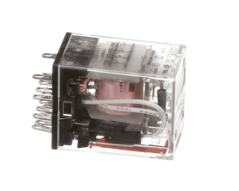 HOBART 00-087714-058-1 Relay, 4PDT, 120V, C1-Dry Circuit, FT900
