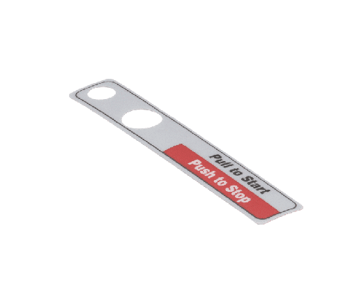 [00-477735] HOBART 00-477735 Label/Overlay, Start/Stop, 2000 Series