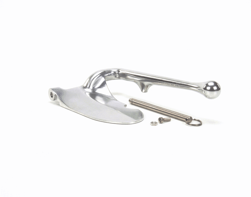 HOBART 00-913102-00181 Feed/Pusher Plate With Pin, Vs9