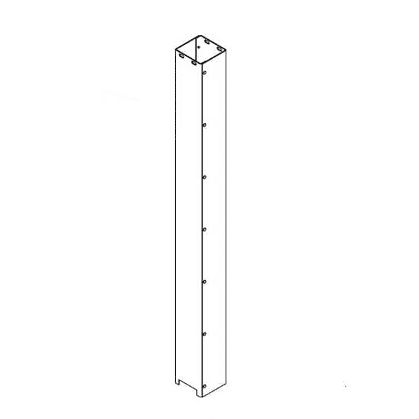 HOBART 00-857621-00001 FLUE,ASSEMBLY 6 PAN