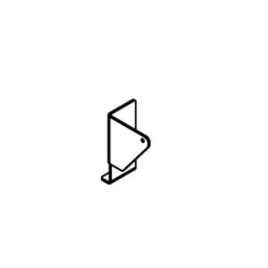 Hobart 00-950672-00002 BRACKET, MOUNTING, CATCH, DOOR