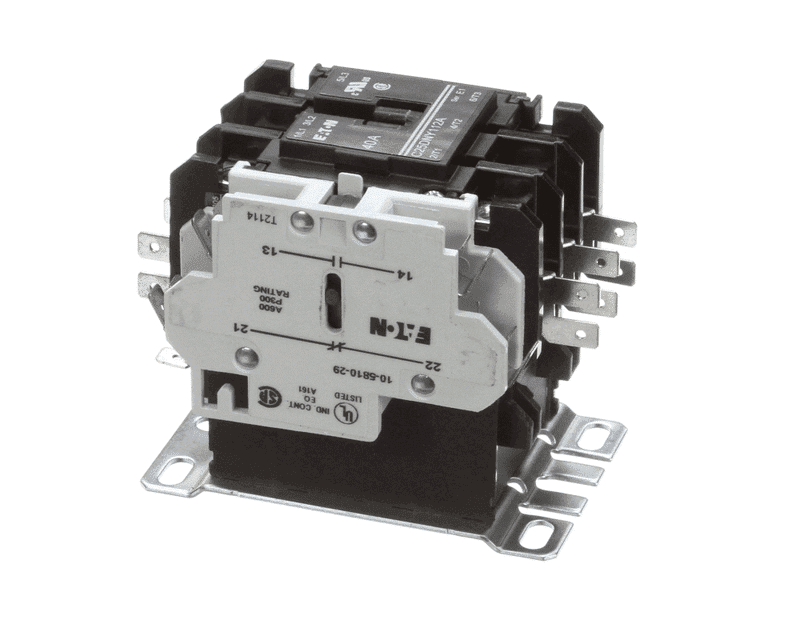 HOBART 00-087713-018-2 Contactor, 3 Pole, 40 Amp, 120 Volt Coil