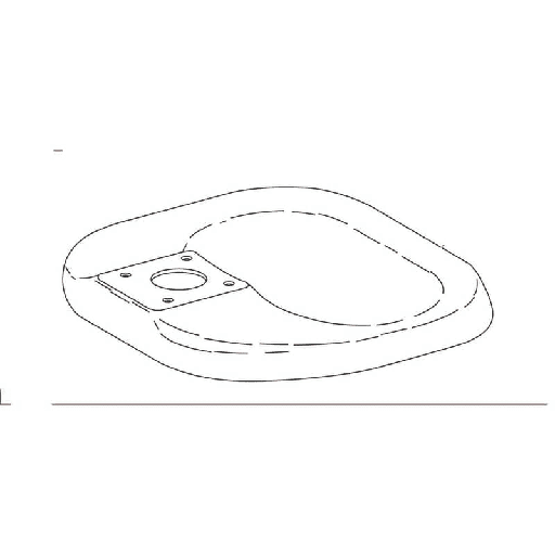 [00-477061] HOBART 00-477061 BASE, FOOT ASSEMBLY