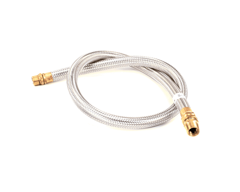 HOBART 00-749153-00007 Hose, Water, Braided Stainless, 3/4" x 58"