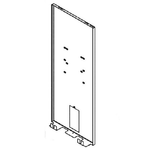 [00-941468-00001] Hobart 00-941468-00001 PANEL,COVER,RR,DISPENSER,STDHT