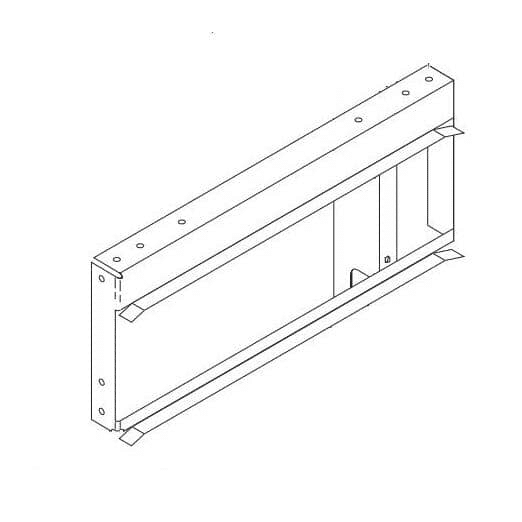 HOBART 00-476315-00003 TRACK,W/O DISHGUIDE,6
