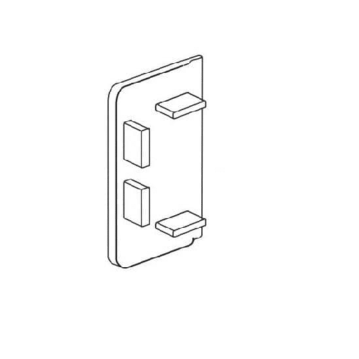 [00-360835-00102] HOBART 00-360835-00102 END,CAP ESCUTCHEON