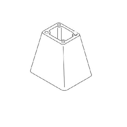 [00-074998-00004] HOBART 00-074998-00004 RISER BLOCK