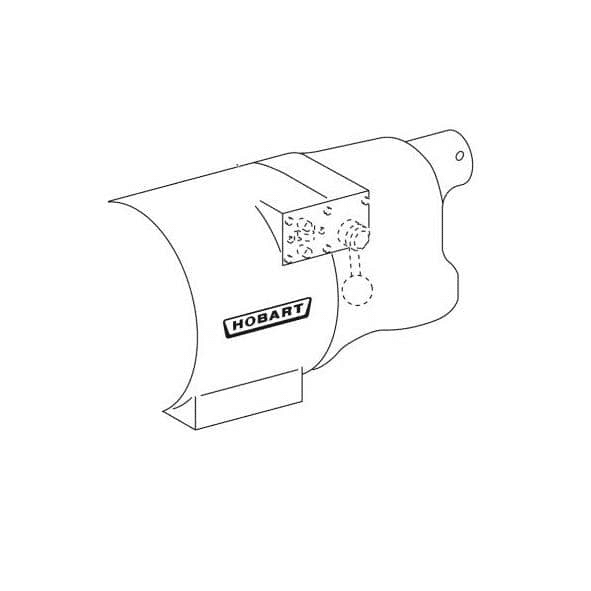 HOBART 00-439956-00007 HOUSING,SUB ASSY (WHITE)