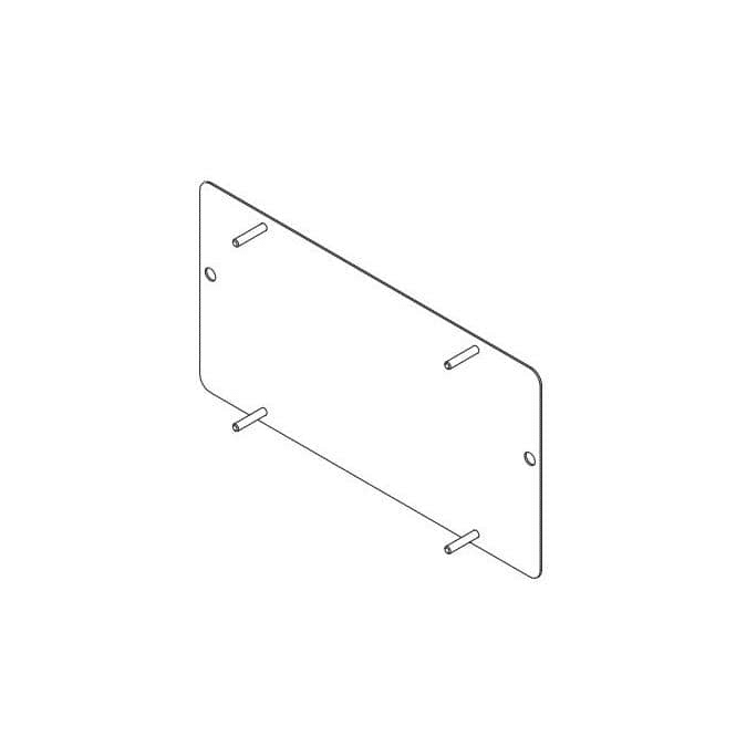 HOBART 00-749480 BASE,PLATE,FINAL RINSE